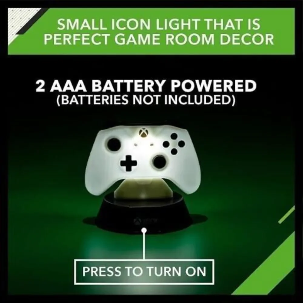 XBOX‎ Official Gear Gift Set: Controller Icon Light, Water Bottle, Decal Sheets